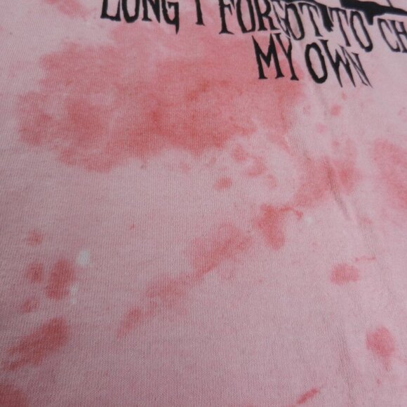 Freddy Krueger Tee Shirt Adult XL Tye Dye Big Face Graphic Quote Cotton Crewneck - Picture 8 of 8